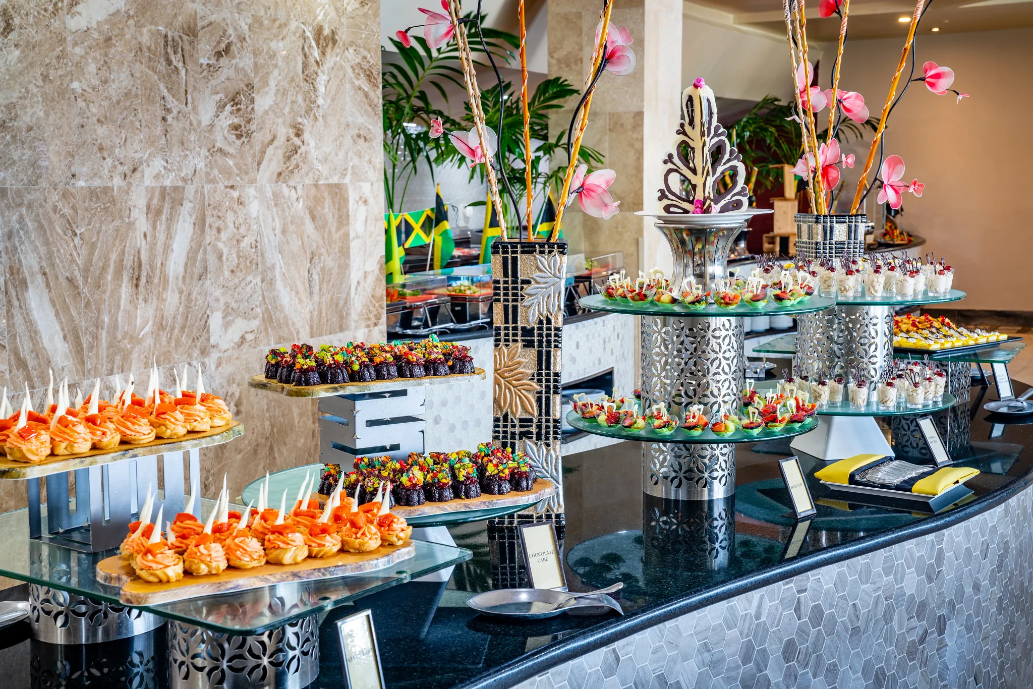 Fresh restaurant at Dreams Rose Hall Resort & Spa featuring healthy dining options, fresh tropical ingredients, and a bright modern atmosphere.